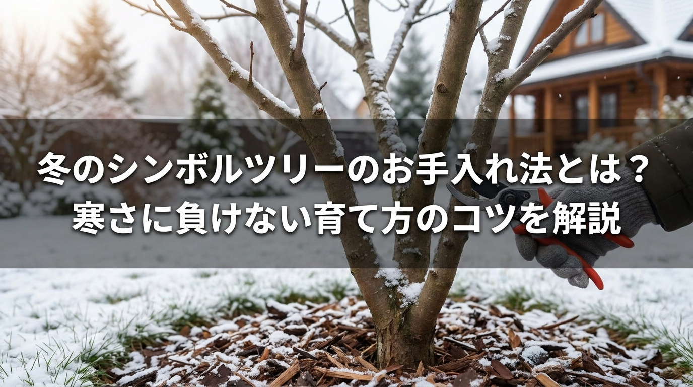 冬のシンボルツリーのお手入れ法とは？寒さに負けない育て方のコツを解説